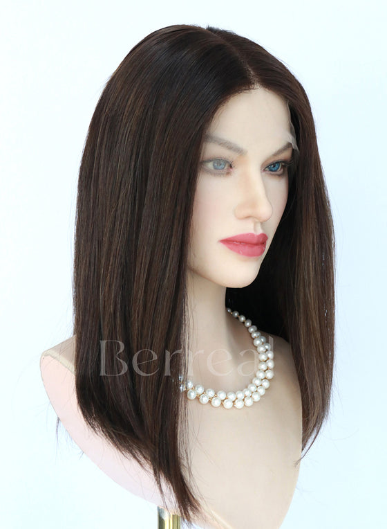 Lace Top  Wigs 16inch Nancy