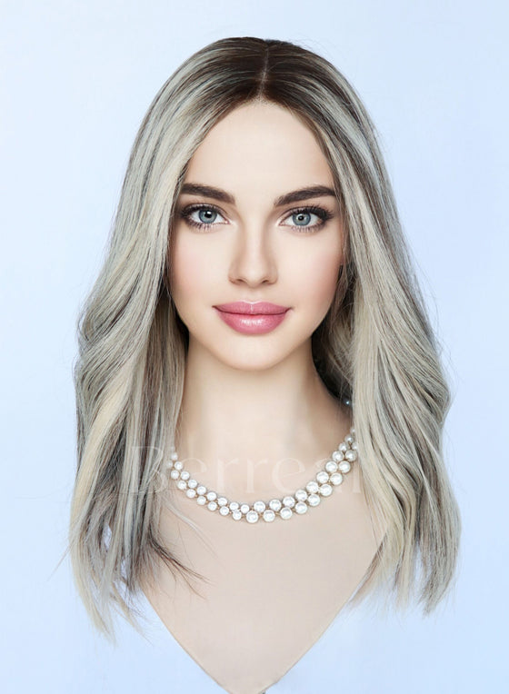 Lace Top  Wigs 16inch Lvy